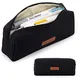 Canvas Pencil Case Student Pouch Coin Cosmetic Bag Office Stationery Organizer For Teen Girl Boy
