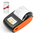 Portable Receipt Printer 58mm Mini Thermal Printing Wireless BT USB Mobile Printer 203dpi with 2