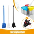 Epoxy Mixer Stick Paint Stirring Rod Putty Cement Paint Mixer Attachment With Drill Chuck Epoxy