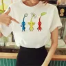 New Pikmin t-shirt da donna Anime Comics Graphic t-shirt ragazze Comics abbigliamento t-shirt da