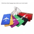 Aluminum Alloy Luggage Tag Boarding Metal Luggage Tag Aircraft Check-In Elevator Tag External Travel