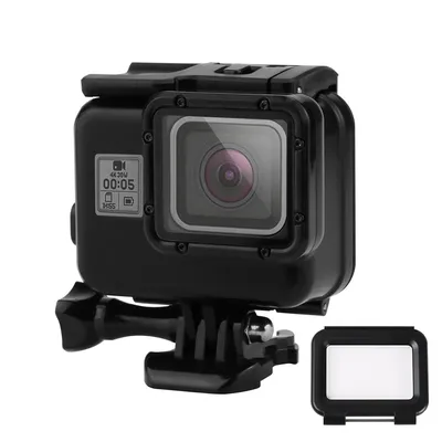 60M Underwater Dive Waterproof Case Go Pro 7 Housing Box Protetive Shell Frame For Gopro 7 6 5 Black Action Camera Accessories