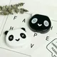 Cute Panda Eye Contacts with Mirror Contact Lenses Case Colored Lens Container Box For Party Travel