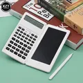 6.5 Inch Portable Calculator LCD Screen Writing Tablet Folding Scientific Calculator Tablet Digital