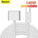 Fast Charging Cable Max Power PD140W Type-C Male To Magsafe 3 Magnetic Plug Adapter Compatible with