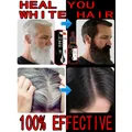 Gray Hair Treatment Serum White to Black Natural Color Repair Nourishing Products Anti-Hair Loss