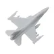 5PCS F-16C Fighting Falcon Resin Fighter Aircraft Battle-plane 1/2000 1/700 1/350 Length 6mm 21mm