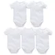 Kavkas Baby Boy Clothes 3 5 Pcs/Set 100% Cotton Summer Girls Bodysuit Short Sleeve Newborn 0-3M