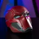 Red Hood Mask Movie Villain Cosplay Bat Red Hood Helmet Man Full Head Resin Cosplay Costume Prop