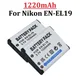 EN-EL19 EN EL19 ENEL19 Camera Battery 1220mah for Nikon Coolpix W100 W150 S100 S2500 S2600 S3100