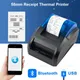 58mm Desktop Thermal Portable Printer Receipt Bill POS 58mm Barcode Mini Printer Bluetooth Wireless