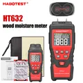 HT632 Wood Moisture Meter Wall Water Tester Digital Humidity Meter HABOTEST Two Pins Hygrometer