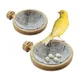 Comfortable Birds Breeding Canary Finch Bird For Cages Hatchin Nest Sleeping Mat 2PCS Nesting Felt