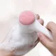 3D Double Silicone Facial Cleansing Brush Manual Massage Facial Brush Soft Bristles Exfoliator