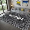 KEEP OFF Carpet for Living Room Home Decor Sofa Table Large Area Rugs Bedroom Bedside Foot Pad