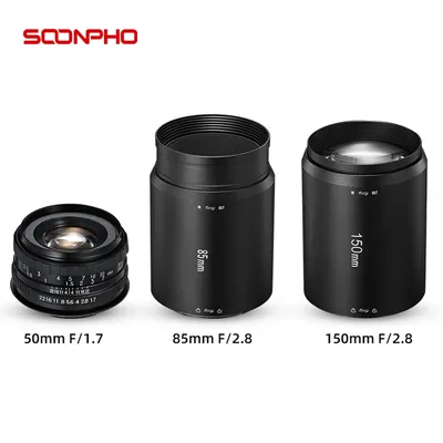 SOONPHO OT1 OT1PRO II Focalize Conical Snoots Canon EF Lens DIY Photography Optical Condenser Camera Art Modeling Focusing lens