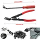 Car Repair Nail Puller Fastener Jaw Screwdriver Set Clip Pliers Tool Auto Dashboards Removal