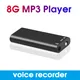 Mini USB Digital Voice Recorder MP3 Records Audio 3 In 1 Large Memory Recorder With 192Kbps