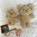 Cute Kawaii bear Plush dolls toys comfort doll photography props soft fluffy baby appease toy