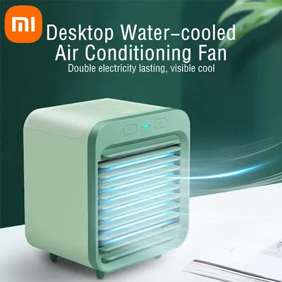 Xiaomi Humidifier Cooler Fan 3 Gear Air Conditioner Fans Portable USB Chargeable Desktop Spray Fans