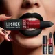 Halloween Party Dark High Saturarion Coverage Matte Lasting Lipstick Waterproof Estancia Black