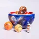 Montessori Wooden Solar System Educational Toys Planet Globe Educational Toy Model Creative Starry