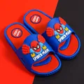 Disney Children's Slippers Cartoon Spiderman Boys' Summer Home Shoes Boys Sandals Waterproof