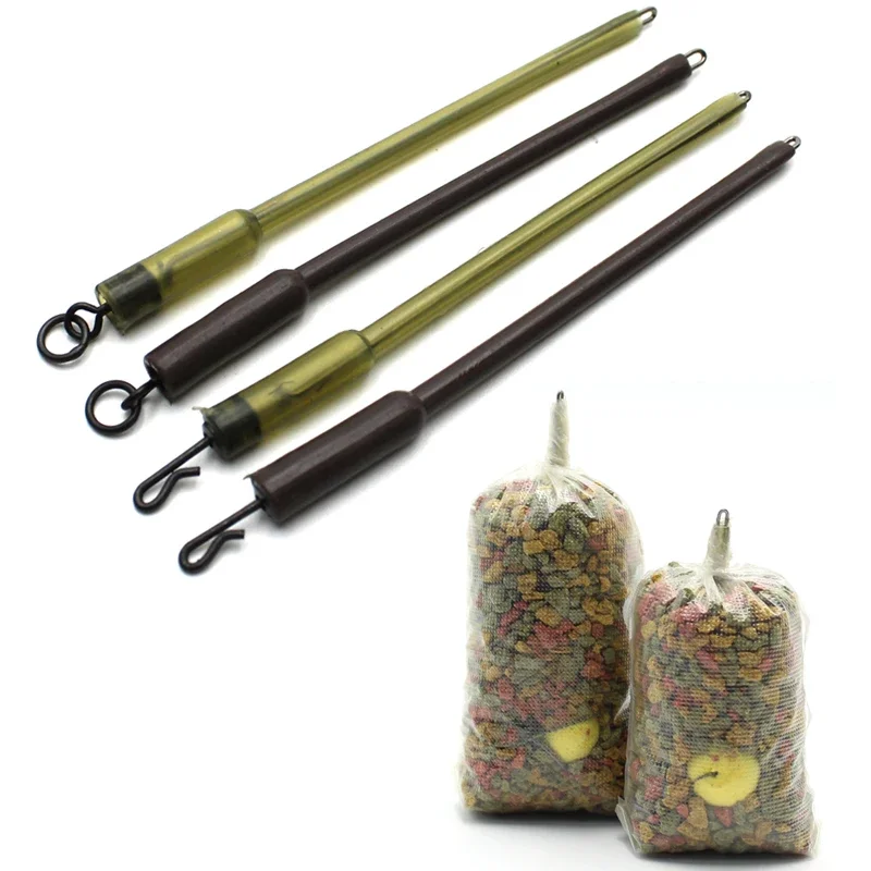 8pcs Carp Fishing QC PVA Bag Stems Pop Up Boilies Carp Bait Lure For Carp Hair Rig Tool Carp Coarse Method Feeder Tackle
