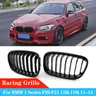 For BMW 1 Series F20 F21 116i 118i Grille Car Front Grill Kidney Grilles Gloss Black Grills Racing