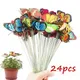 Bunch of Butterflies Garden Yard Planter Colorful Whimsical Butterfly Stakes Decoracion Outdoor