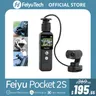FeiyuTech Offcial Pocket 2S 3-Axis Gimbal 4K Camera Split Design Base magnetica sensore da 1 / 2.5