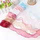 4cm Fishtail Gauze Ribbon Solid Color Chiffon Tulle Packaging Cake Flower Bow Tie Headdress Material