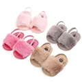 Fashion Infant Girl Sandals Newborn Bebes Boy Summer Shoes Toddler Soft Sole Footwear 1 Year Fur