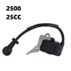 Allsome New 2500 Chainsaw Premium Ignition Coil High Pressure Pack 25cc Chainsaw High Pressure Pack