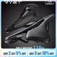 RYET Bike Saddle Super Light Full Carbon Racing Cycling Saddle 110g 7x9mm Oval Carbon Rails