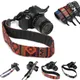 Camera Neck Shoulder Strap Adjustable Fashion Ethnic Style Slr Camera Photography Belt Compatible