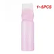 1~5PCS 120ml Hair Dye Refillable Bottle Applicator Comb Multicolor Plastic Dispensing Salon Oil Hair