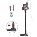 YISORA Corded Vacuum Cleaner 600W 23KPa Stick Vacuum Free-Stand 6 in 1 Handheld Vacuum Cleaner for