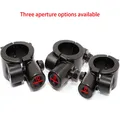 2 PZ 22mm Manubrio 10mm 8mm 6mm Filettatura Moto Specchio Montaggio Morsetto Specchietto retrovisore Adattatore Supporto Nero