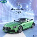 1:18 Mercedes-Benz GTR sports car High Simulation Diecast Car Metal Alloy Model Car Children's toys