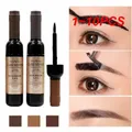 1~10PCS Classic Red Wine Eyebrow Dye Tearing Eyebrow Gel Dyeing Tint Shade Eyebrow Cream Waterproof
