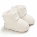 Winter Boots Baby Boy Girl Booties Snow Soft-sole Anti-slip Warm Flat Infant First Walker Baby Crib
