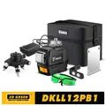 DEKO DKLL12 Series Laser Level Professional Construction Tools 12 Lines Green Self-leveling 360 4D