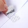 100Pcs Tamper Proof VOID Label Stickers Warranty Sticker Warranty VOID If Removed With Barcode