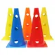 5Pcs Football Flexibility Training Obstacles Hollow Out Training Cones Marker Cones Training