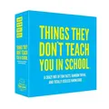 Things They Don't Teach You in School Trivia Card Game Board games