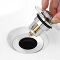 Universal Bathroom Sink Plug Stopper Pop-Up Bounce Core Anti-odor Drain Sink Filter Wash Basin Bath