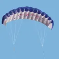 Rainbow parachute Outdoor Fun Dual Line Stunt Parafoil Sports Beach Kite kid funny toy shocker
