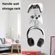 Game Controller Wall Bracket Holder for PS5 PS4 Xbox Switch Gamepad Headset Stand Storage Rack