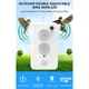 Ultrasonic Repelling Device Usb Rechargeable Large-capacity Battery Outdoor Adjustable Bird Repeller